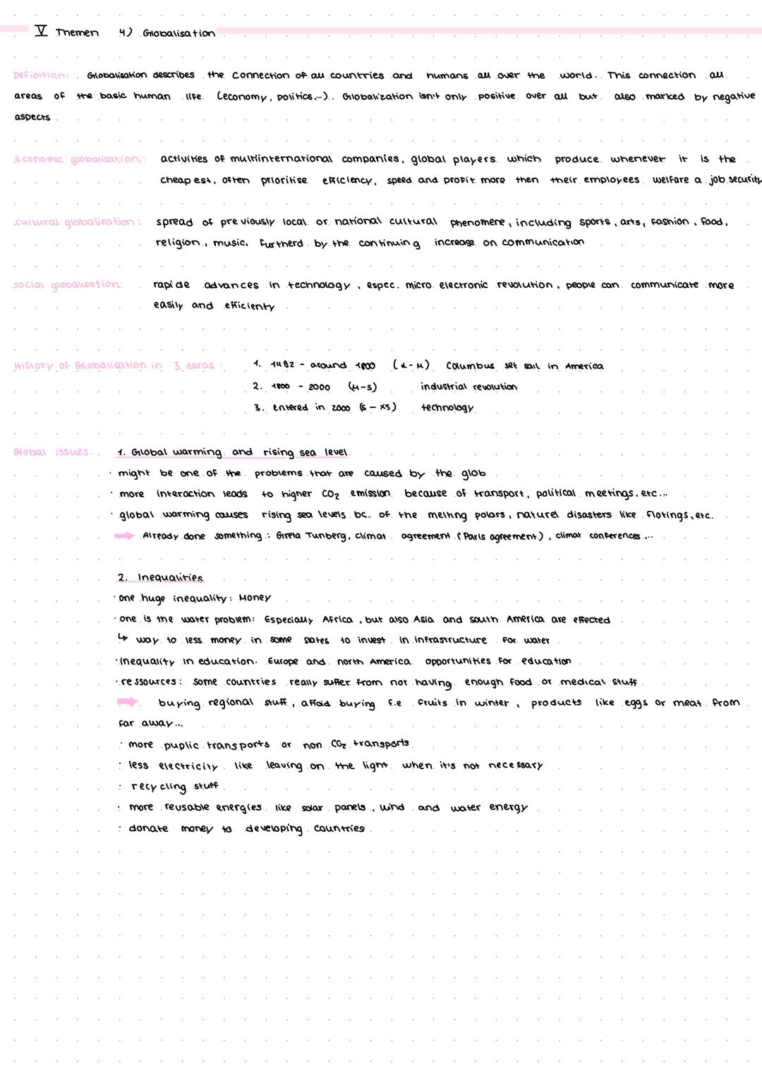 # Kommunikationsprüfung
I. Themen
1. Immigration US
→ Globalisation
→ Technology
→ American Dream
4. Gun control
→ Great Britain
→ genera