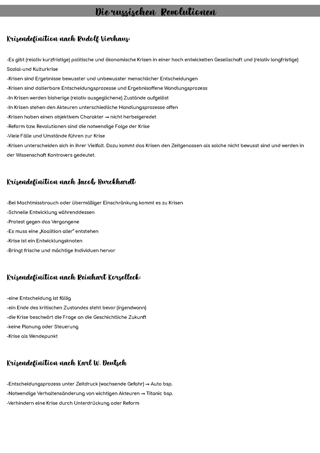 Die russischen Revolutionen