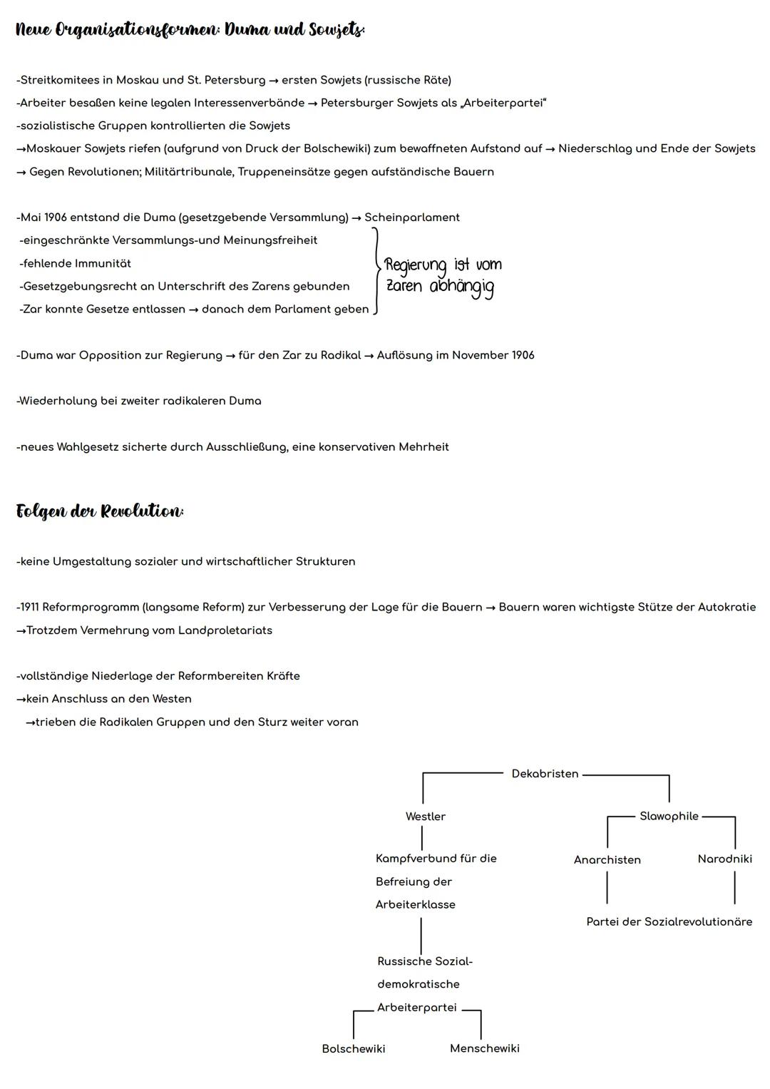 --- OCR Start ---
Die russischen Revolutionen
Krisendefinition nach Rudolf Vierhaus
-Es gibt (relativ kurzfristige) politische und ökonomisc