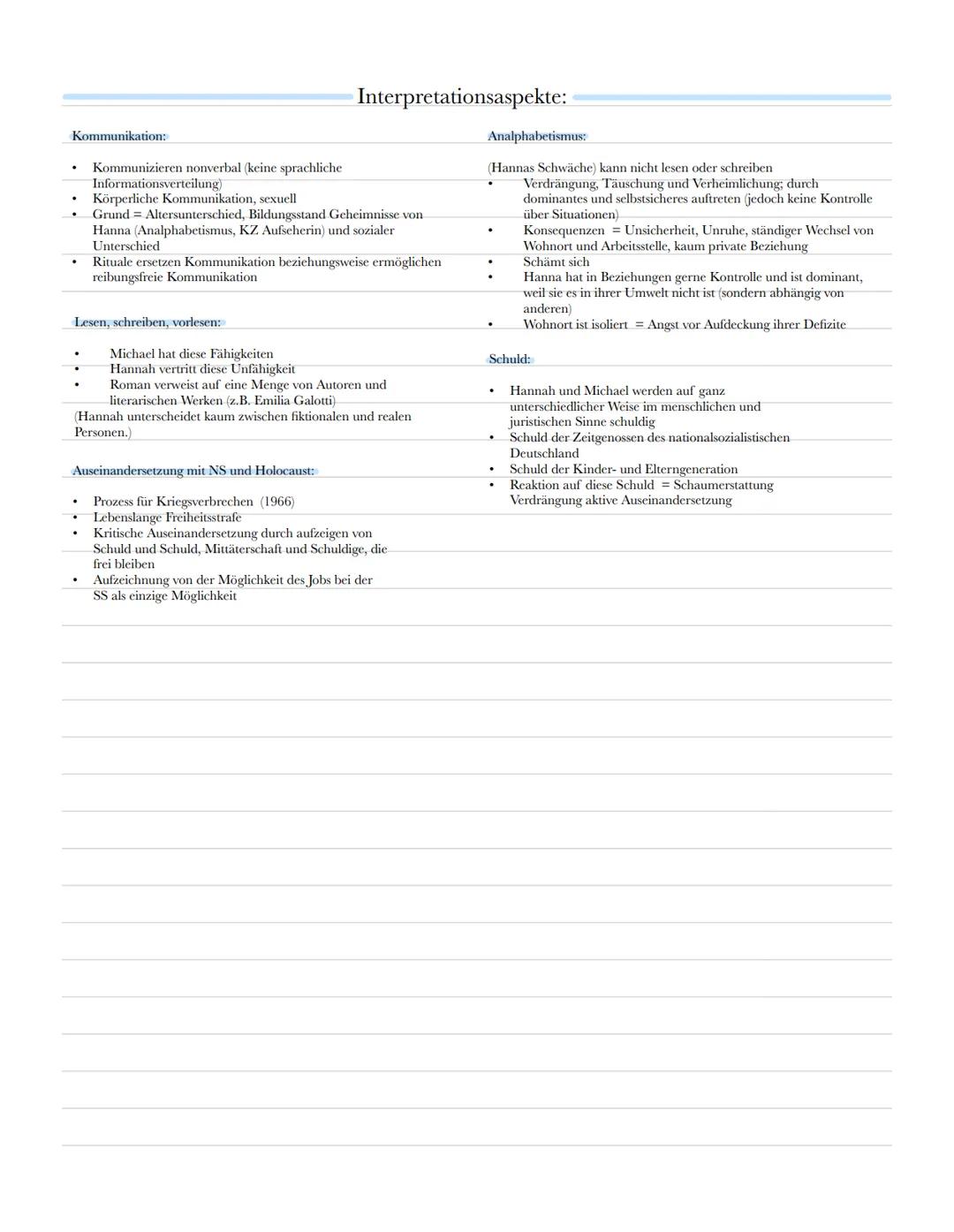 --- OCR Start ---
Buchvorstellung
Aufbau:
Titel:
Der Vorleser
3 Teile für die 3 Beziehungsphasen
Autor:
Bernhard Schlink
Ich-Erzähler: Micha