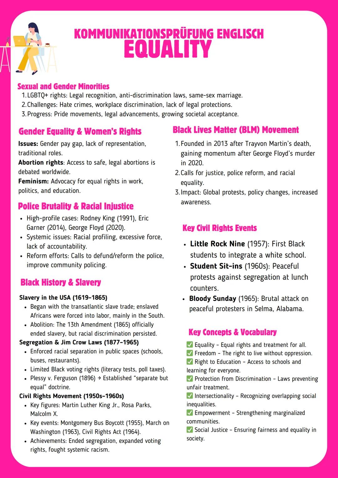 # KOMMUNIKATIONSPRÜFUNG ENGLISCH
# ENVIRONMENT
**Causes of Environmental Problems**
1. Burning fossil fuels (coal, oil, gas) → $CO_2$ emis