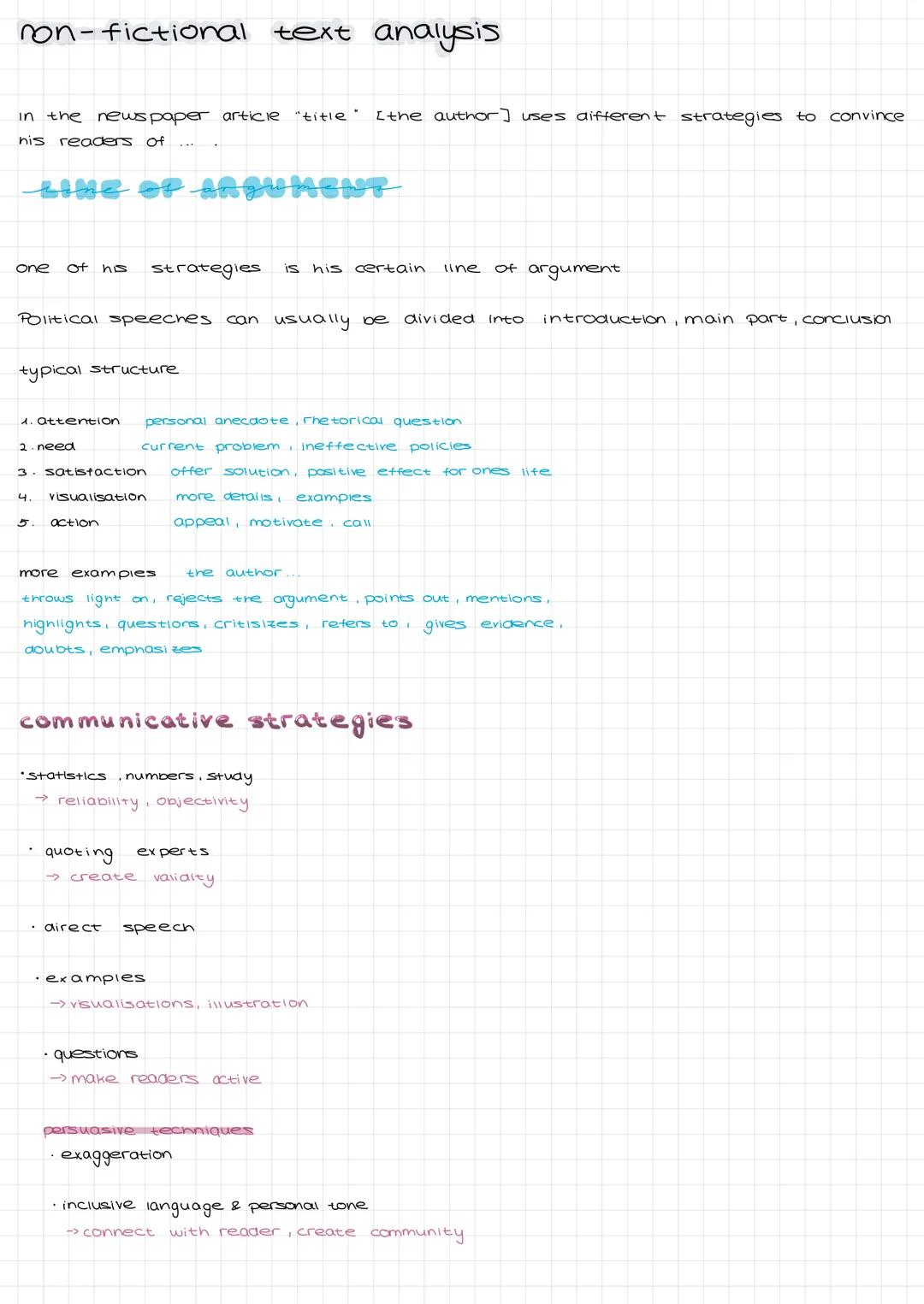 Reinung von Argumenten
first lly)..., seconally)..., thira (ly).... → erstens, zweitens, drittens
furthermore → außerdem /aarüber hinaus