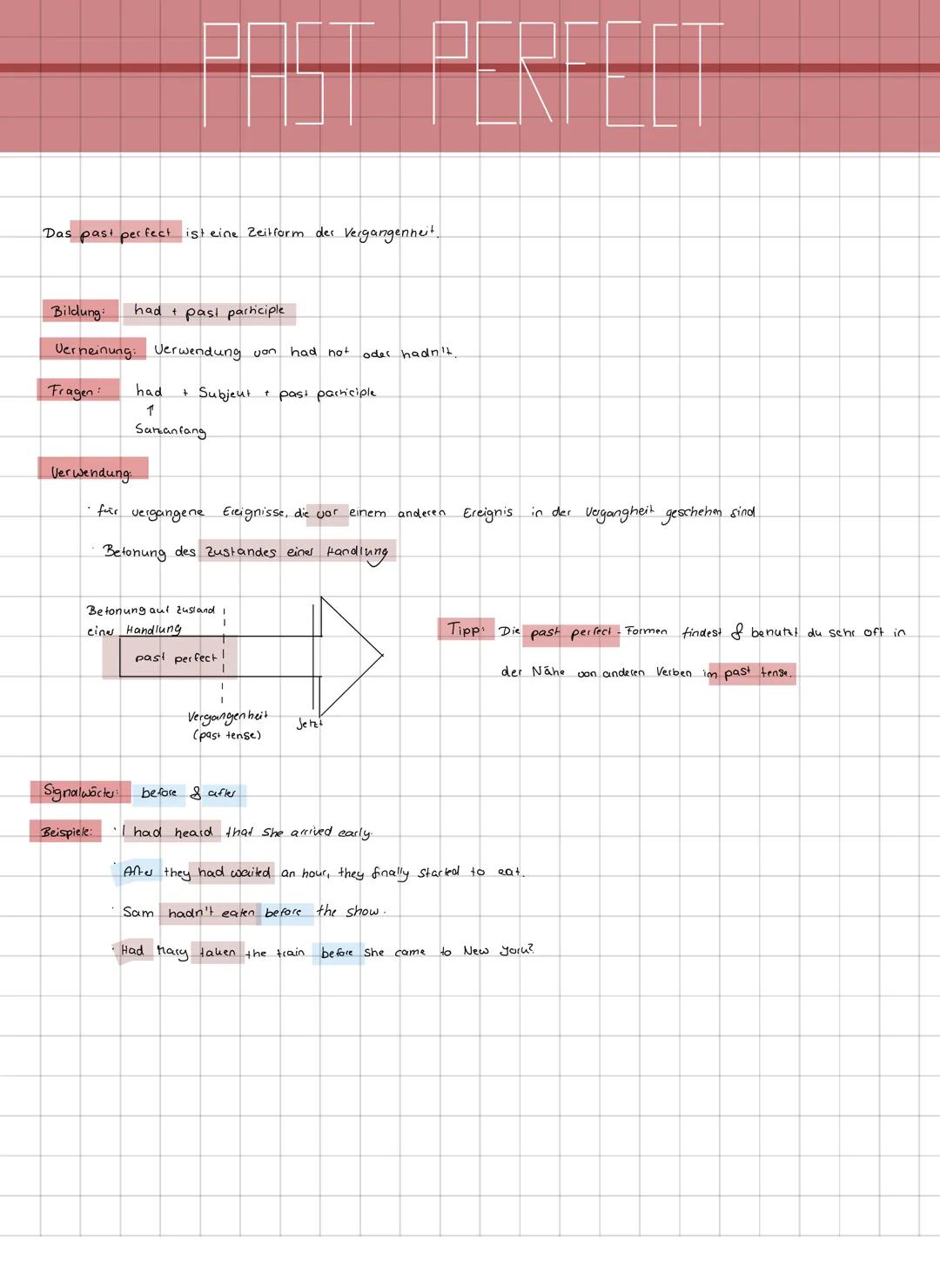 --- OCR Start ---
Das Simple present ist eine Zeitform der Gegenwart, die regelmäßige Handlungen ausdrücht!
Bildung:
Du bildest einen Satz i