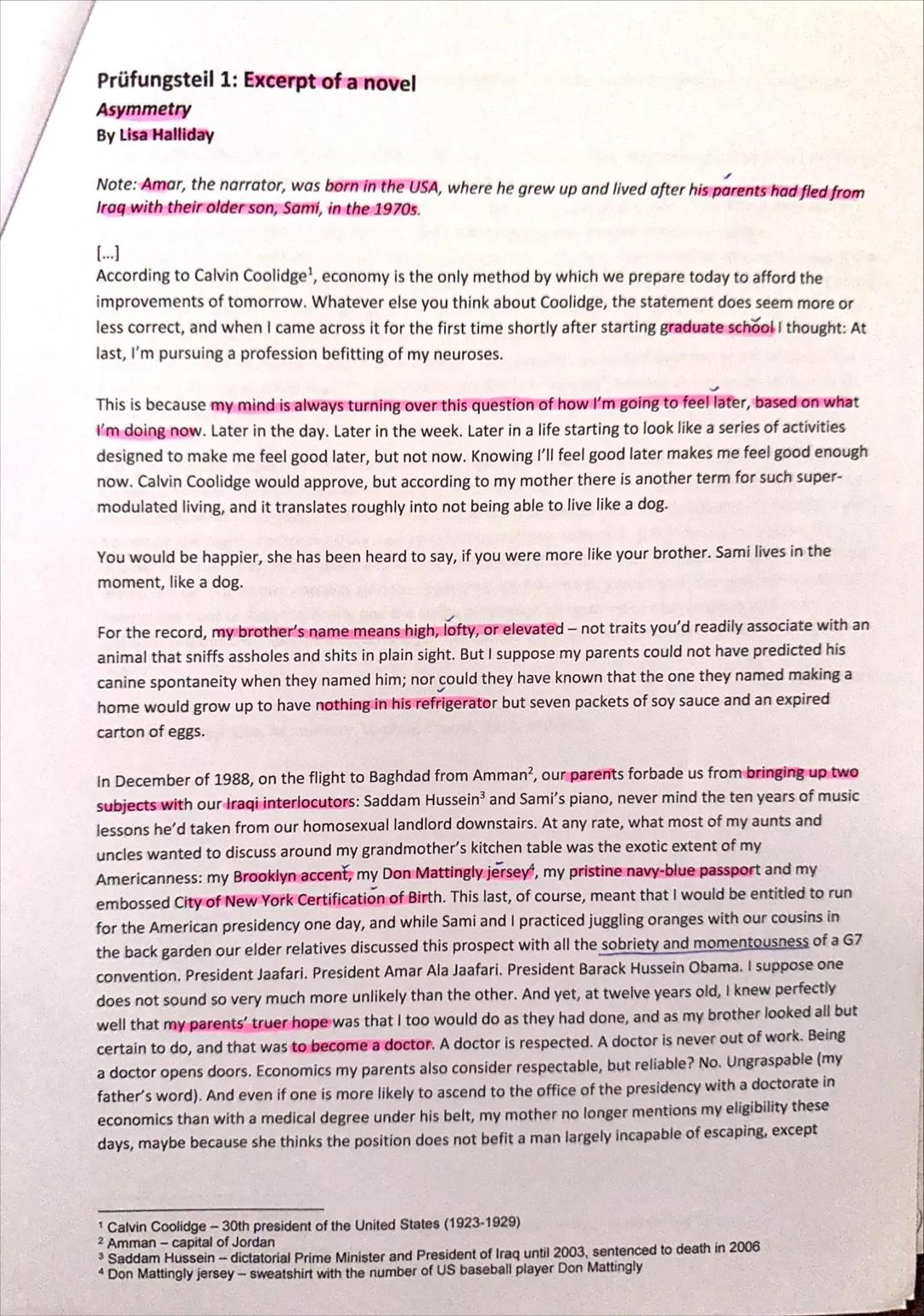 Klausur Q1
Englisch
Leistungskurs
2024
Hilfsmittel:
einsprachiges Wörterbuch Englisch, zweisprachiges
Wörterbuch Englisch-Deutsch/Deutsch