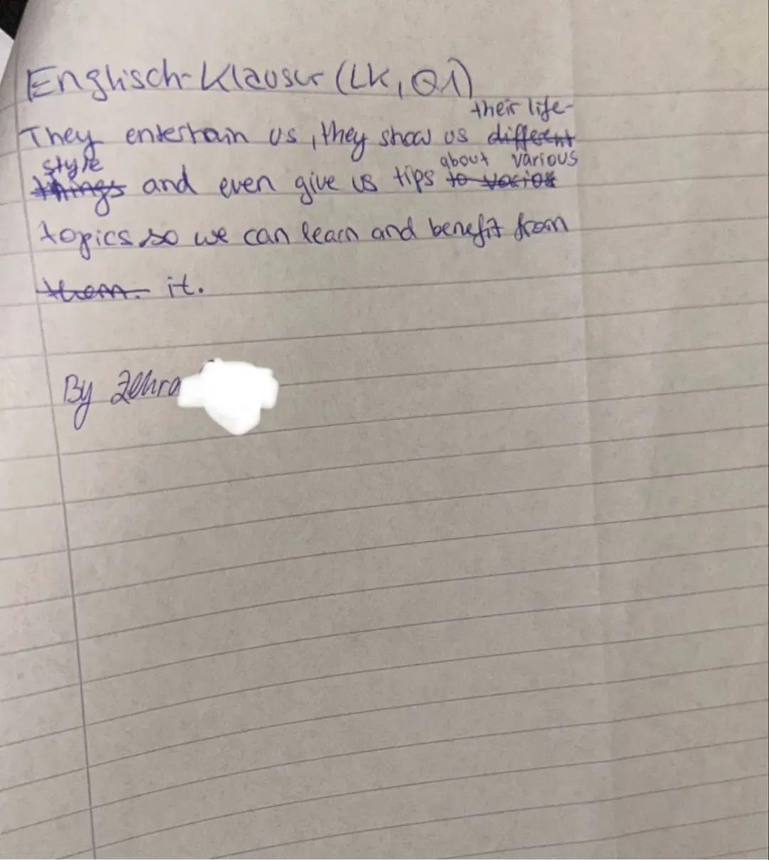 Klausur Q1
Englisch
Leistungskurs
2024
Hilfsmittel:
einsprachiges Wörterbuch Englisch, zweisprachiges
Wörterbuch Englisch-Deutsch/Deutsch