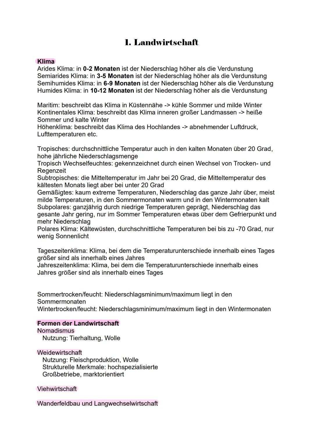 --- OCR Start ---
Abitur 2025
- Erdkunde LK
Lernzettel
1. Landwirtschaft
2. Markt- und Agrobusiness
3. Strukturwandel
4. Globalisierung und