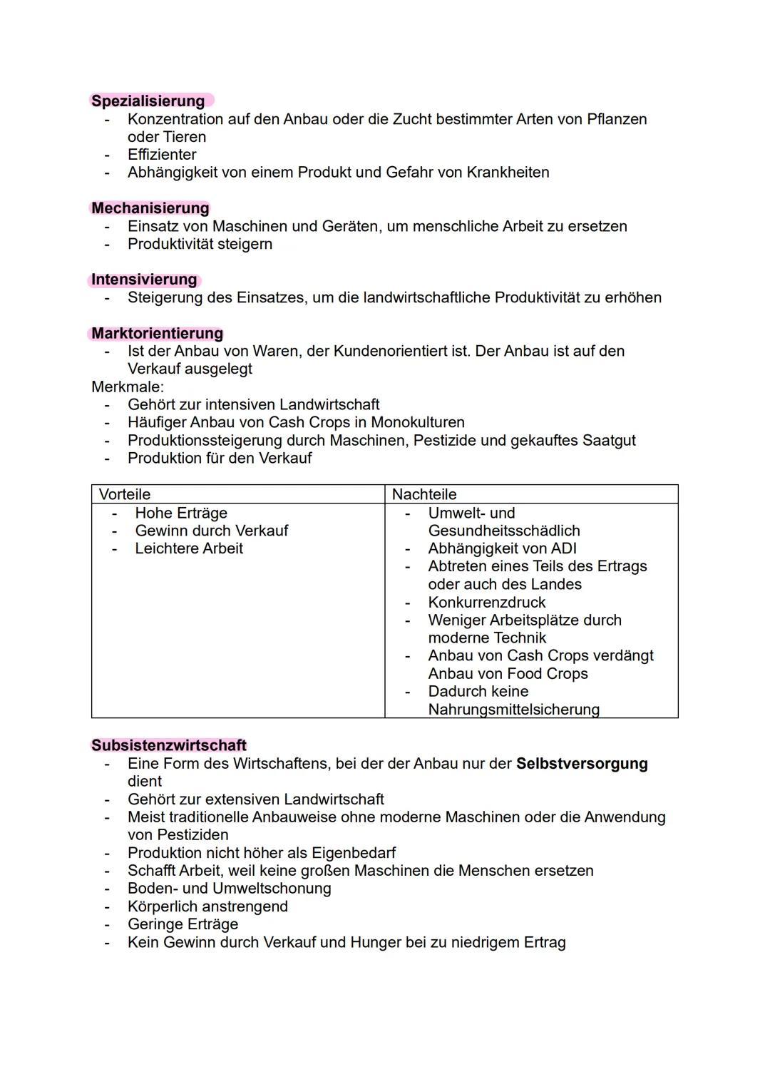 --- OCR Start ---
Abitur 2025
- Erdkunde LK
Lernzettel
1. Landwirtschaft
2. Markt- und Agrobusiness
3. Strukturwandel
4. Globalisierung und