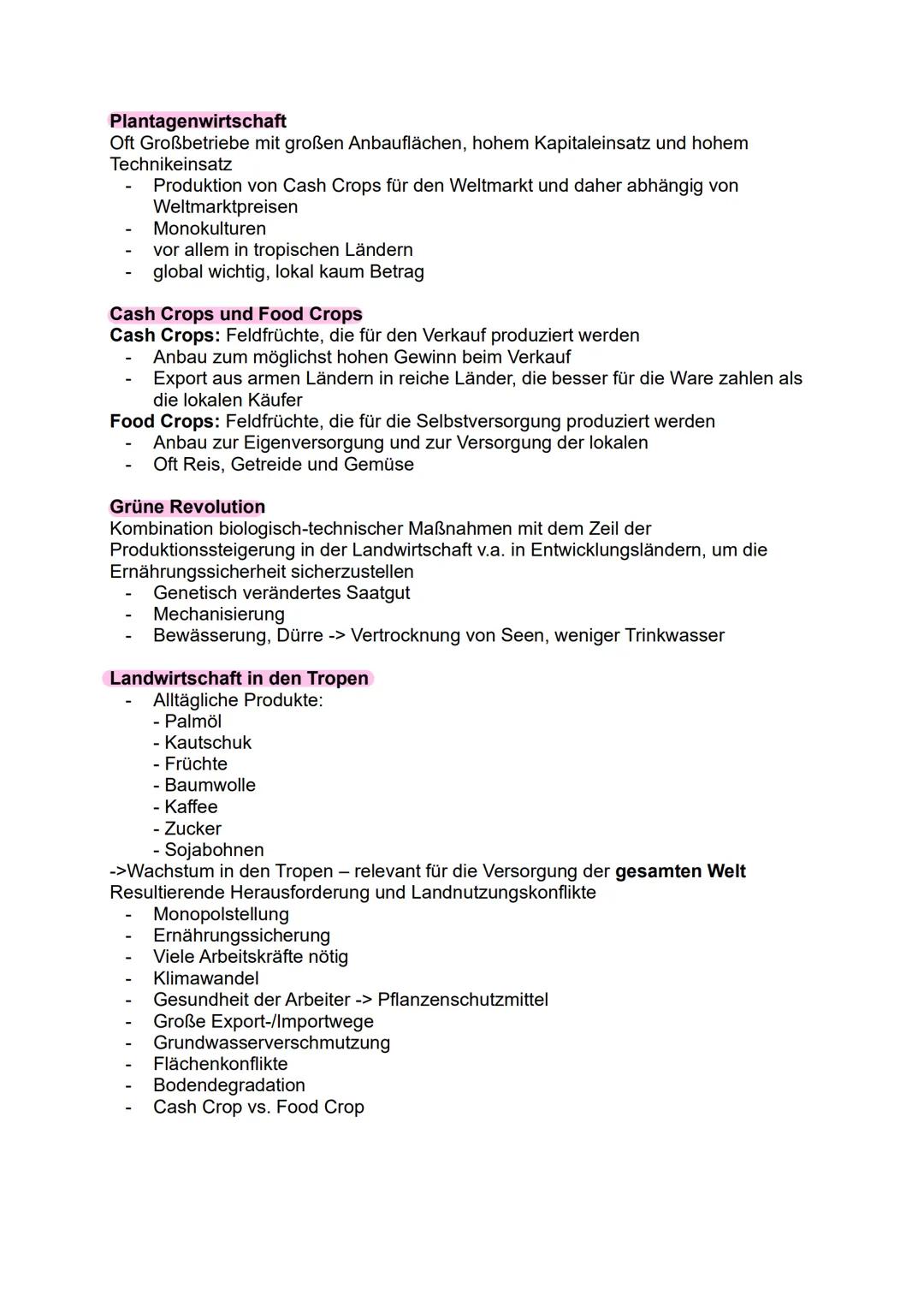 --- OCR Start ---
Abitur 2025
- Erdkunde LK
Lernzettel
1. Landwirtschaft
2. Markt- und Agrobusiness
3. Strukturwandel
4. Globalisierung und