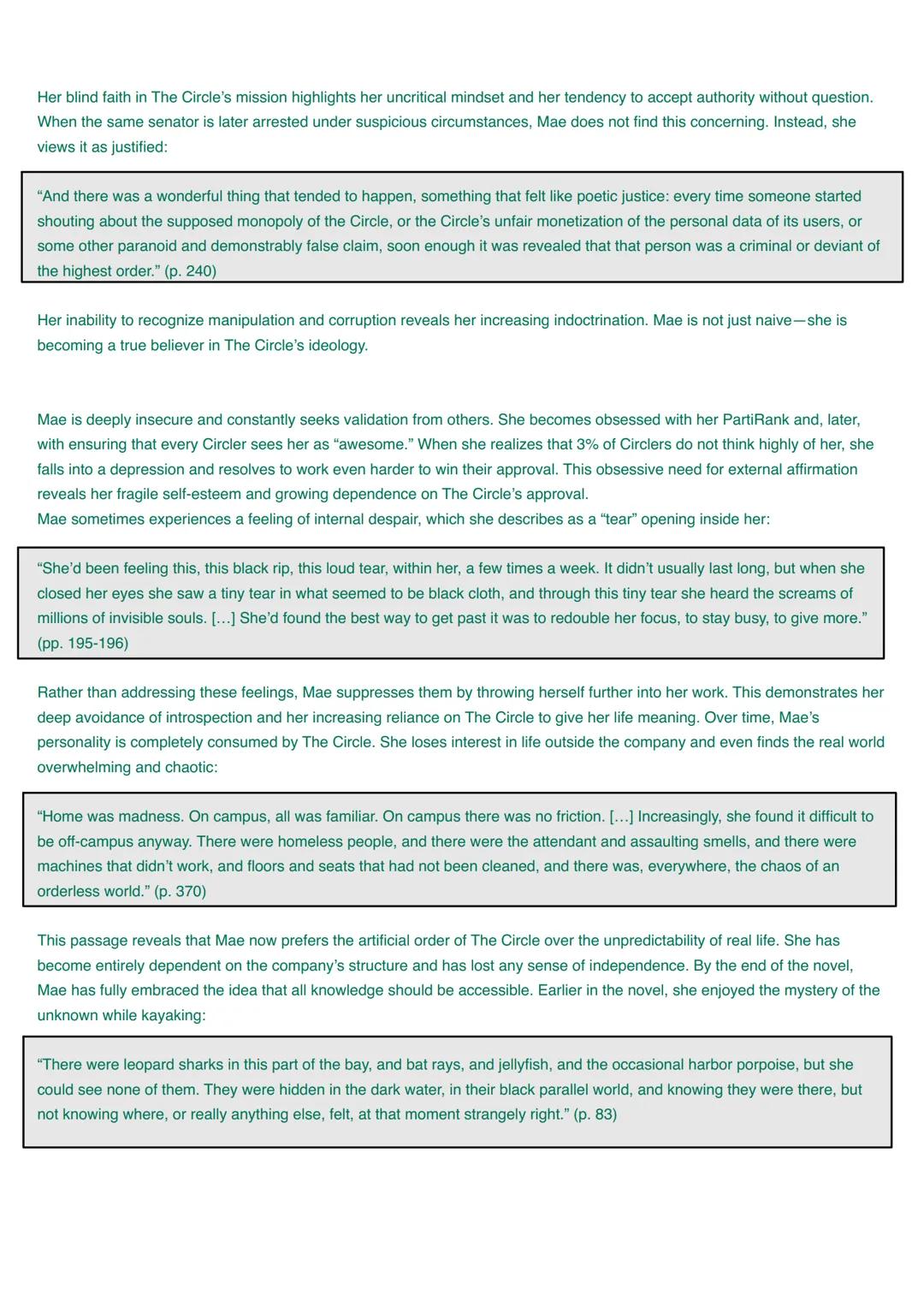 # Portfolio - “The Circle”
Marcelo Urban Charakter constellation
page 3
the plot
page 4
themes and topics
page 5
character analysis
page