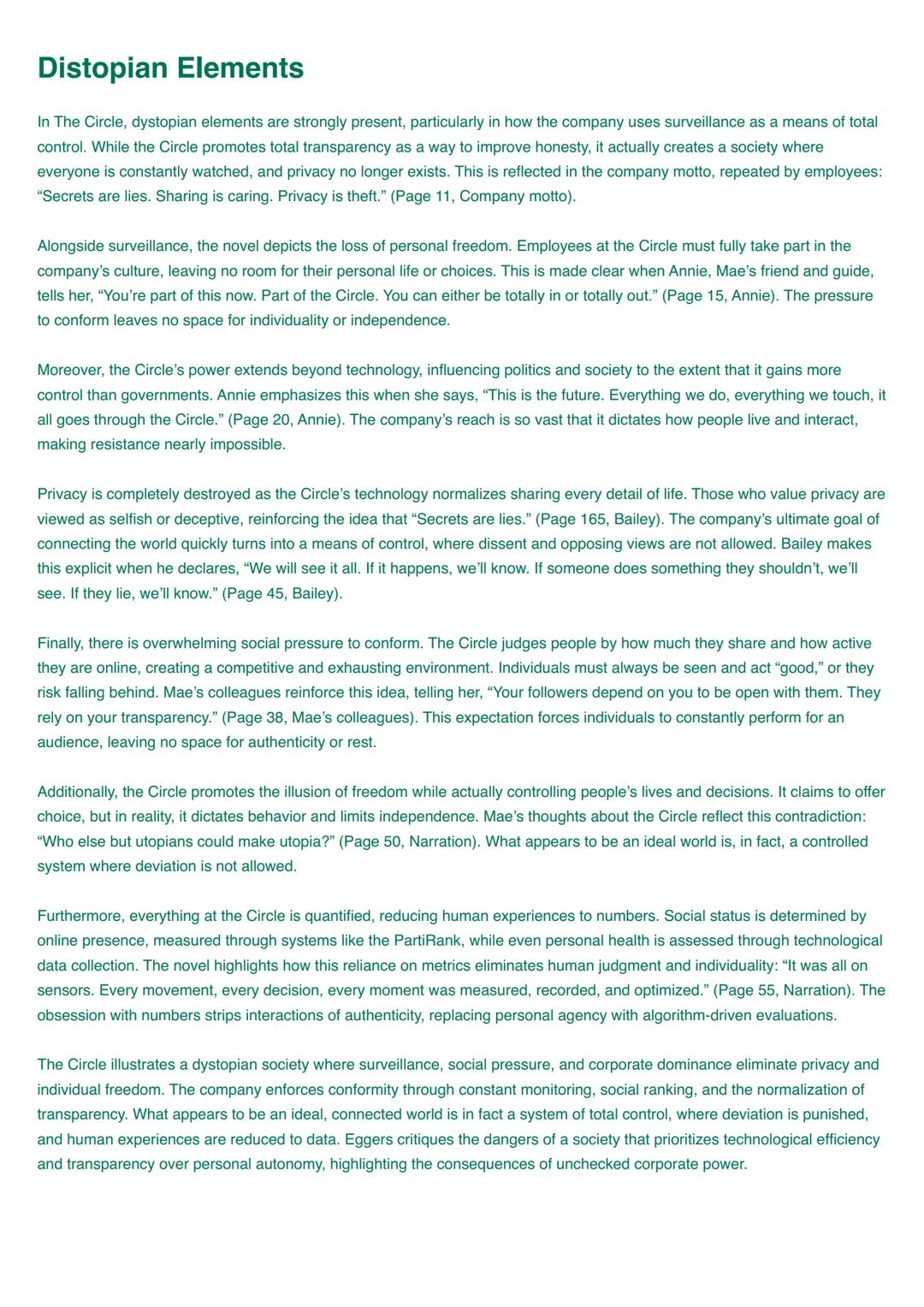 # Portfolio - “The Circle”
Marcelo Urban Charakter constellation
page 3
the plot
page 4
themes and topics
page 5
character analysis
page