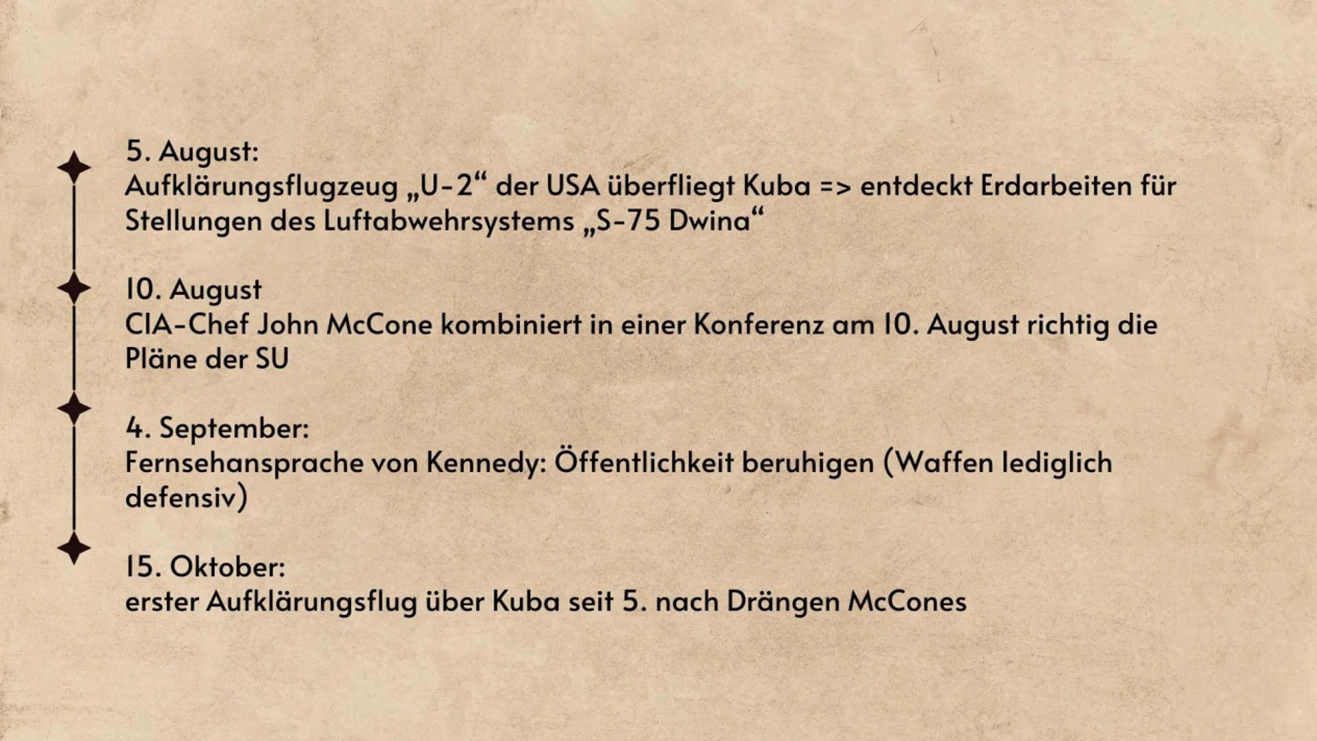 STOP BASES
STOP
ADE
KUBA KRISE
1962
HANDS OFF
CUBA
NO WAR
WER WAR SCHULD
AN DER
ESKALATION DER
KUBA KRISE? --- OCR Start ---
HINTERGRUND DER