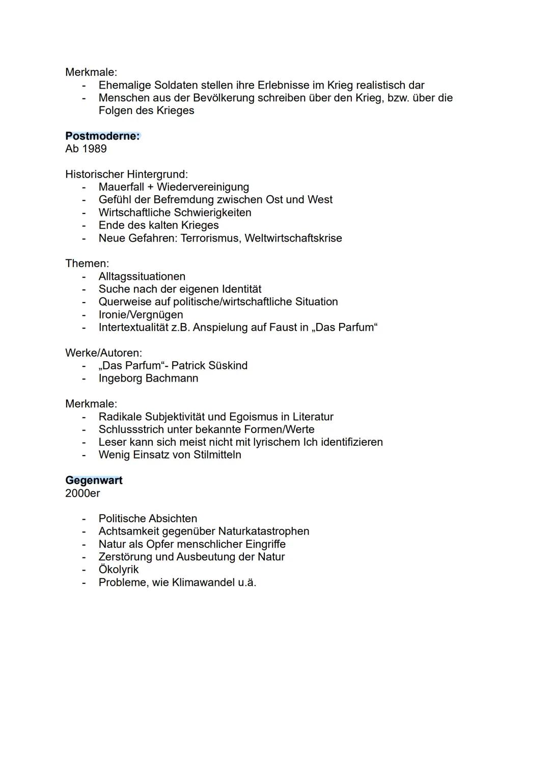 --- OCR Start ---
Abitur 2025
- DEUTSCH LK
Lernzettel
1. Epochen
2. Dramen
3. Erzähltexte
4. Lyrik
5. Sachtexte
6. Sprache
7. Poetologische