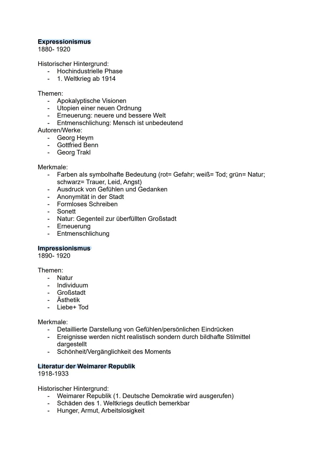 --- OCR Start ---
Abitur 2025
- DEUTSCH LK
Lernzettel
1. Epochen
2. Dramen
3. Erzähltexte
4. Lyrik
5. Sachtexte
6. Sprache
7. Poetologische