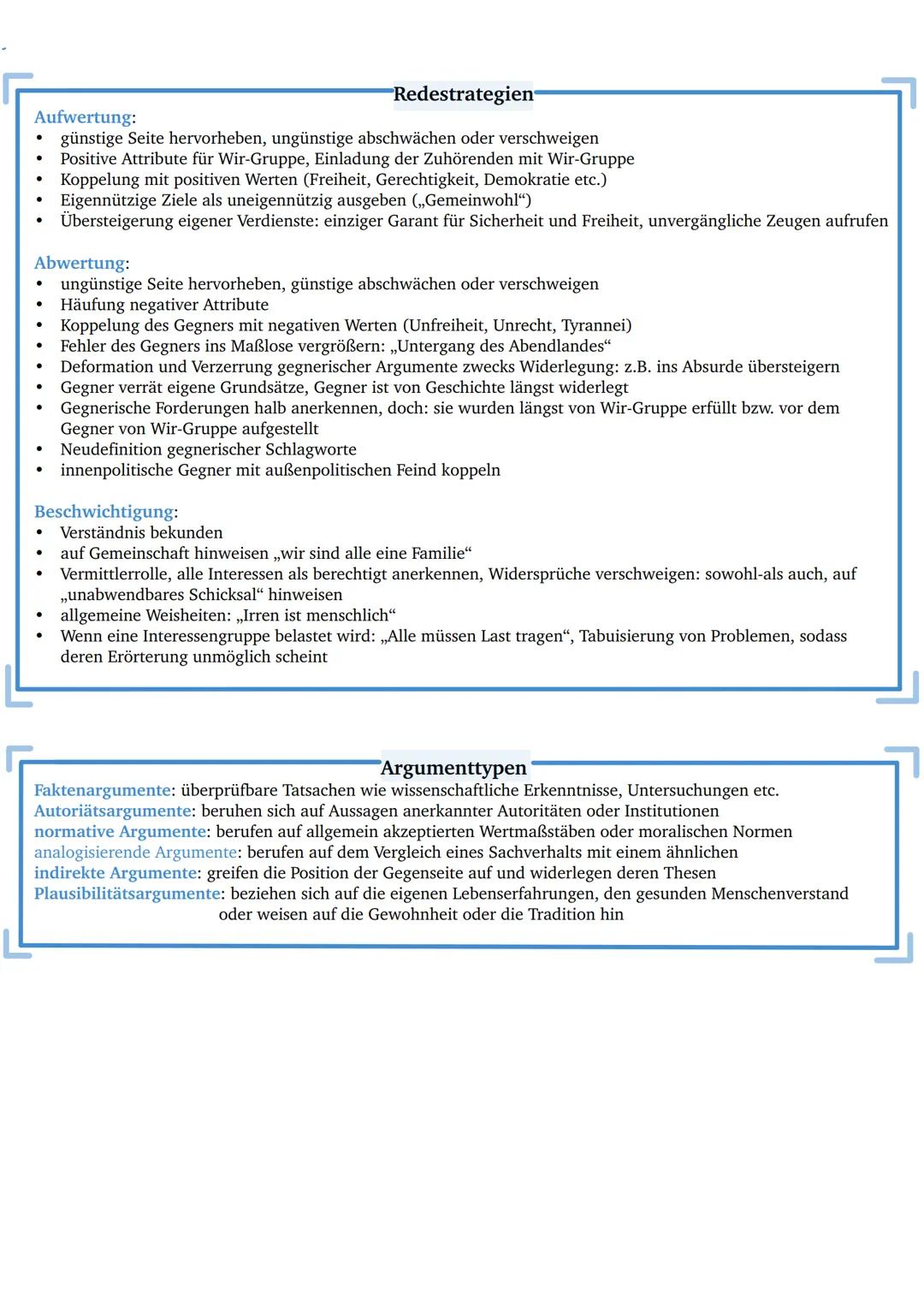 --- OCR Start ---
Redeanalyse
Einleitung
Redner/in
Art der Rede Titel
Zeit und Ort
Hauptteil:
Anlass
Adressaten/Publikum
Medium
Inhaltsangab