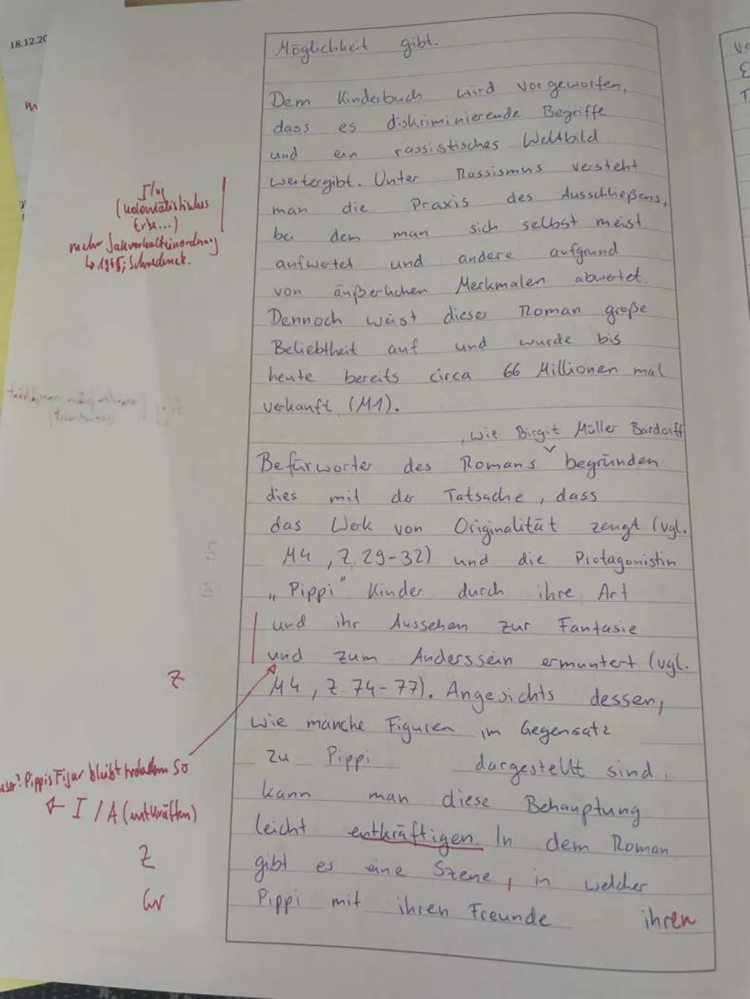 Basiskurs Deutsch K2
KA Nr. 3
18.12.2024
Klausur Nr. 3-materialgestütztes Verfassen argumentierender Texte
Name:
13 NP
Sehr schön!
mminll