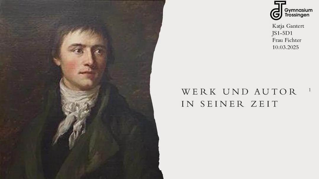 Der zerbrochene Krug und Kleist