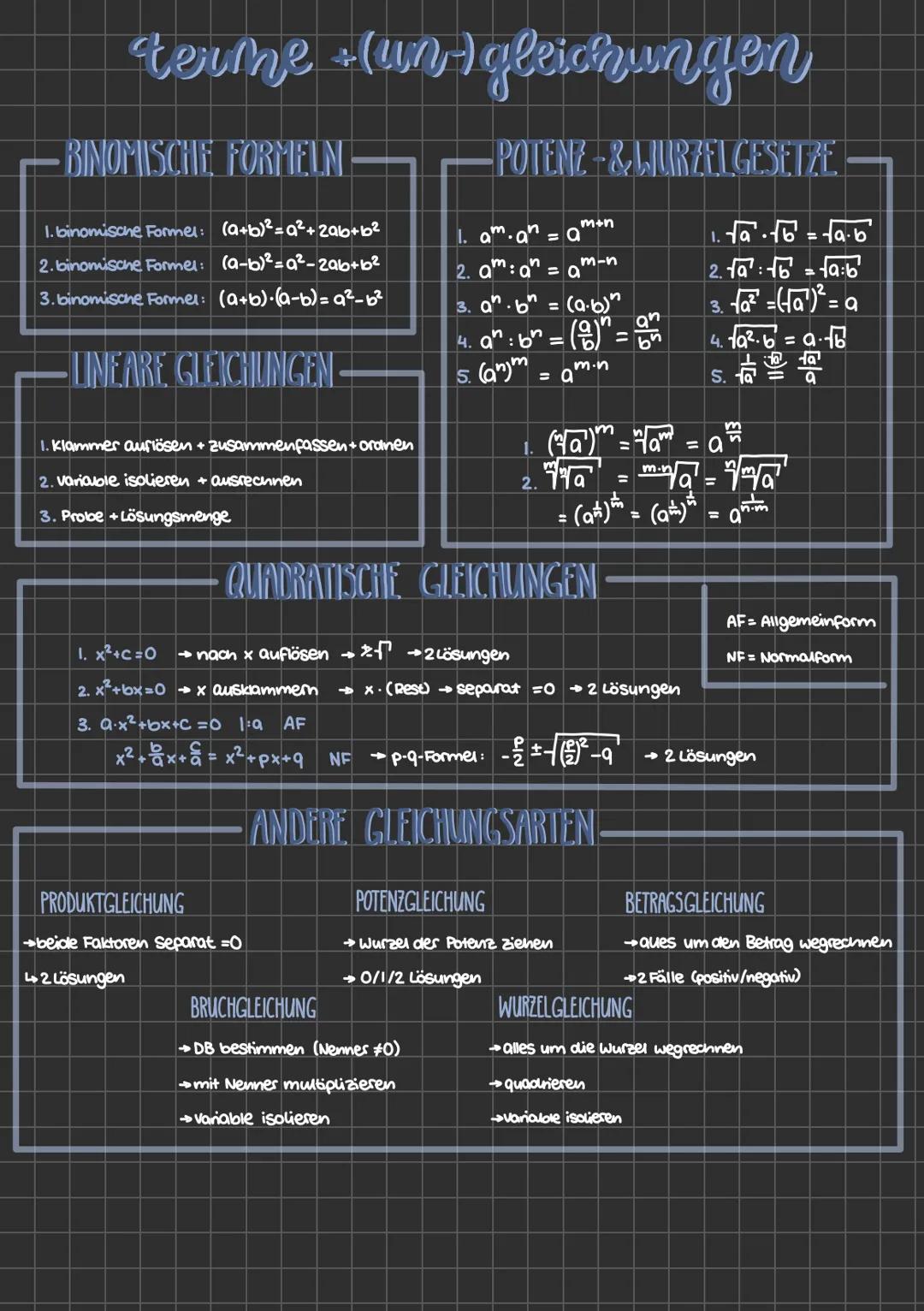mathe übersicht # zahlen + großen + vechnungen
ZAHLENBEREICHE
1. natürliche Zahlen:
→positive, ganze zahlen
N = {0:1:2;3;...
2. ganze Z