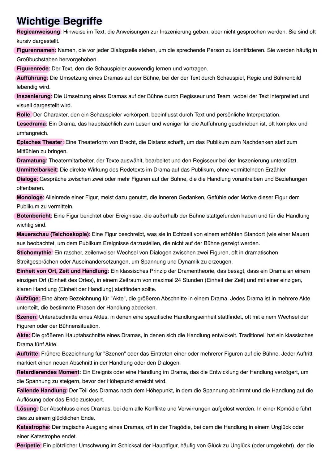 # Epochen der deutschen Literatur
| Epoche | Zeitgeschichtlicher Hintergrund | Leitende Ideen | Themen & Motive | Literarische Formen | Aut