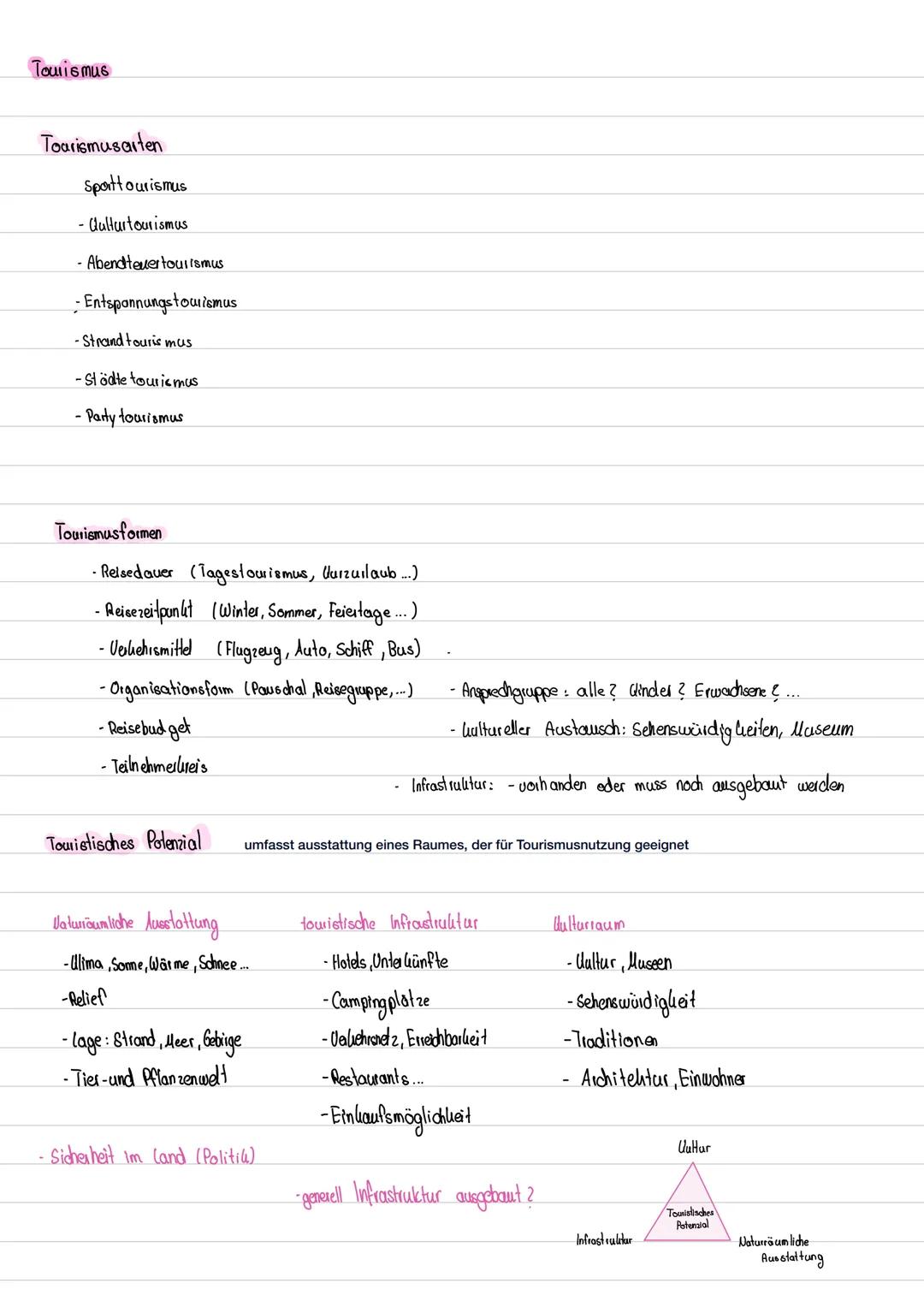 Erdkunde
Tourismus --- OCR Start ---
Glossar
Devisen abfluss
Entwicklung des Tourismus
bis ca 1860:
-nur die reichsten -> Pioniertourismus
1