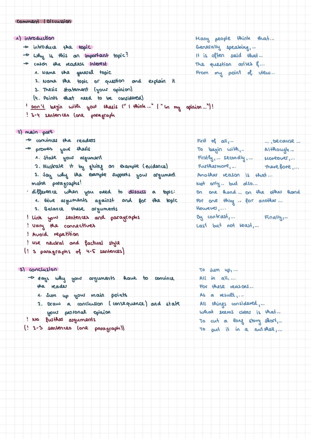--- OCR Start ---
Summary
1. Introductory phrase.
title, author, date of publication, type of text, source, topic, main massage
The article