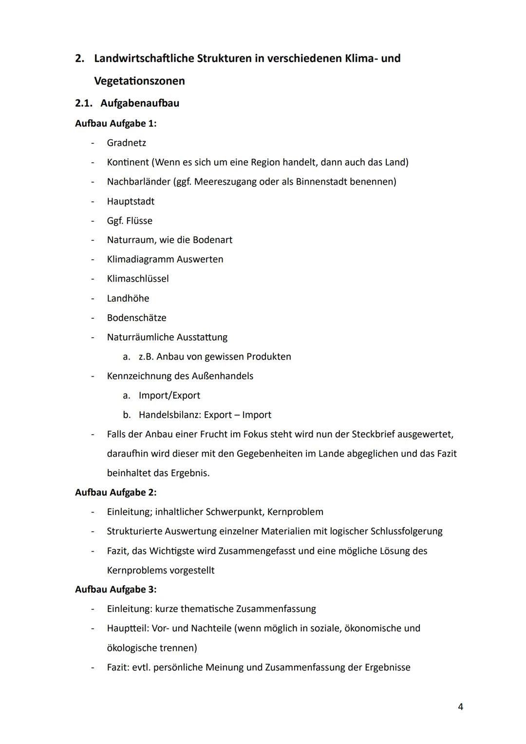 Geographie Leistungskurs Lernzettel
Abitur 2025 --- OCR Start ---
Inhaltsverzeichnis
Allgemeine Fachbegriffe. 1.
1
2. Landwirtschaftliche S