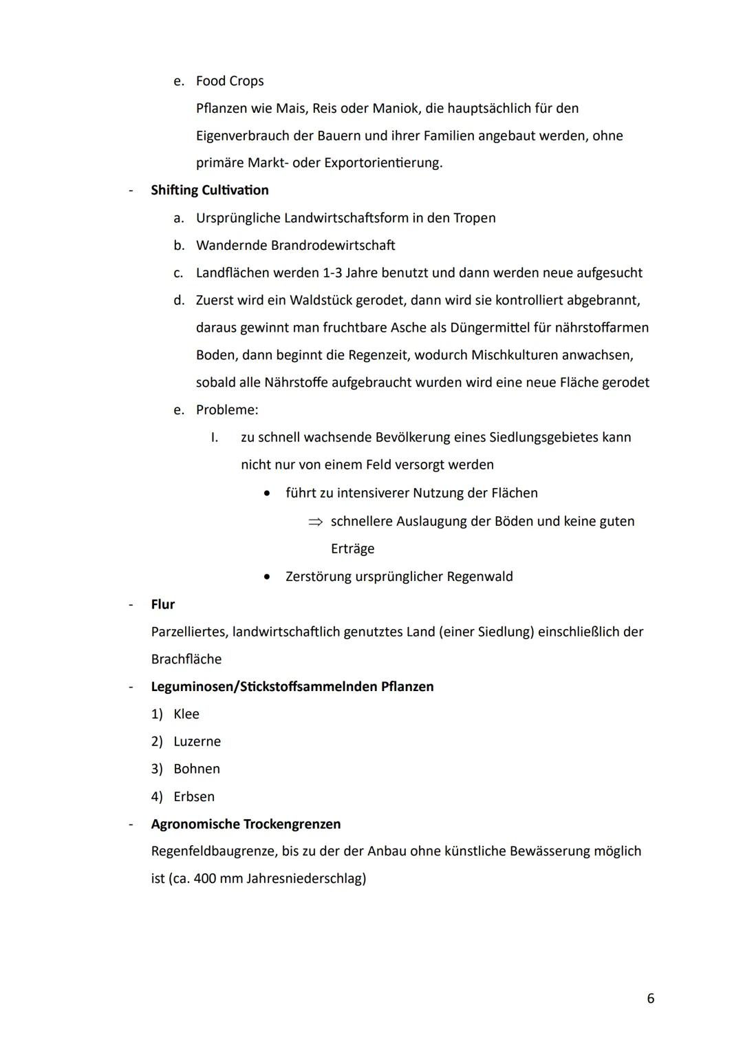 Geographie Leistungskurs Lernzettel
Abitur 2025 --- OCR Start ---
Inhaltsverzeichnis
Allgemeine Fachbegriffe. 1.
1
2. Landwirtschaftliche S