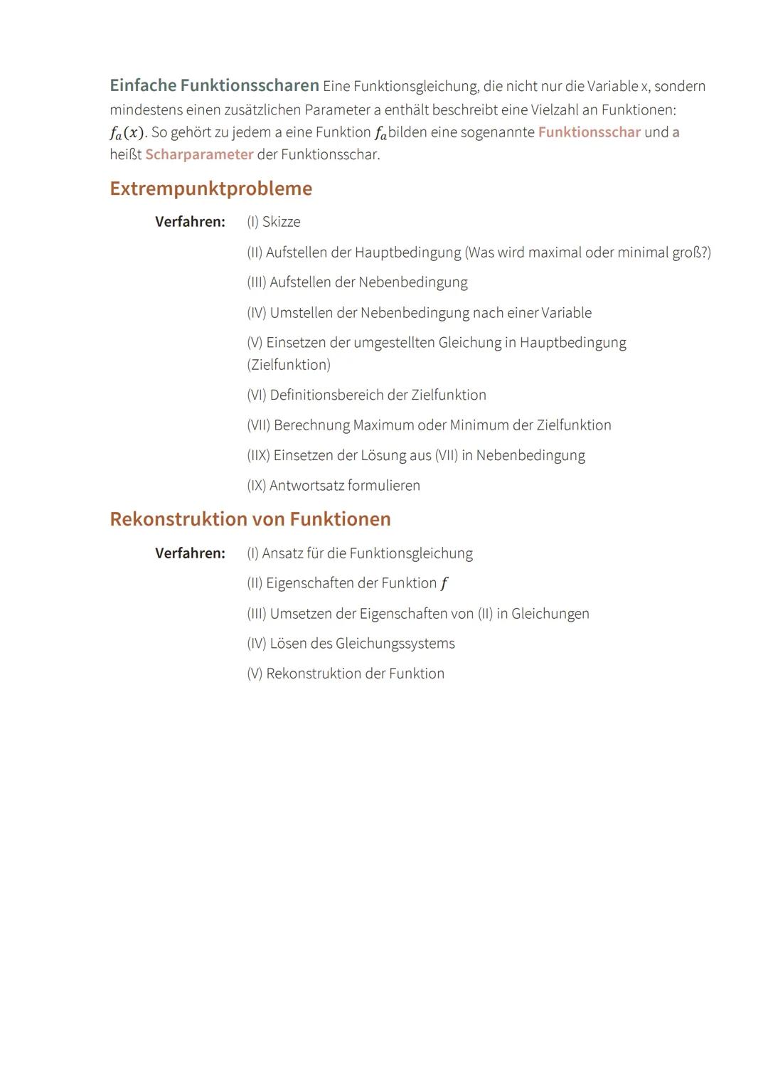 --- OCR Start ---
Lerninhalte
KLASSE 11/1 ANALYSIS (DIFFERENTIALRECHNUNG)
Analysieren von Funktionen hinsichtlich
Definitions- und Wertebere