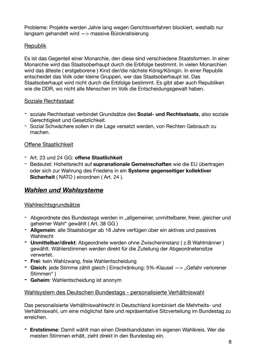 # BRD - Politisches System
Legitimation politischer Herrschaft
- Legitimation: Vertrauen auf Rechtmäßigkeit politischer Herrschaft (Regier