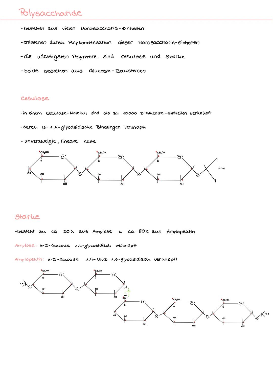# Q2.1 Kohlenhydrate & Peptide
Überblick über die Substanzklasse der Kohlenhydrate:
- Kohlenhydrate sind Poly hydroxy verbindungen (mehrere