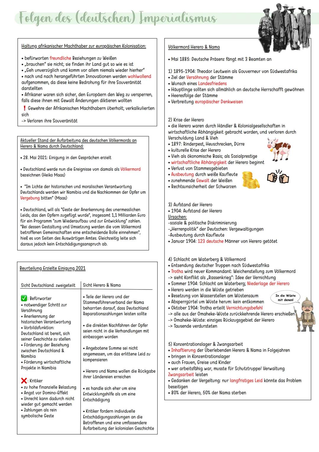 # Imperialismus vs. Kolonialismus
Imperialismus:
- 1880-1918
- Voraussetzung: Industrialisierung
- Rohstoffnachfrage & Absatzmärkte befever