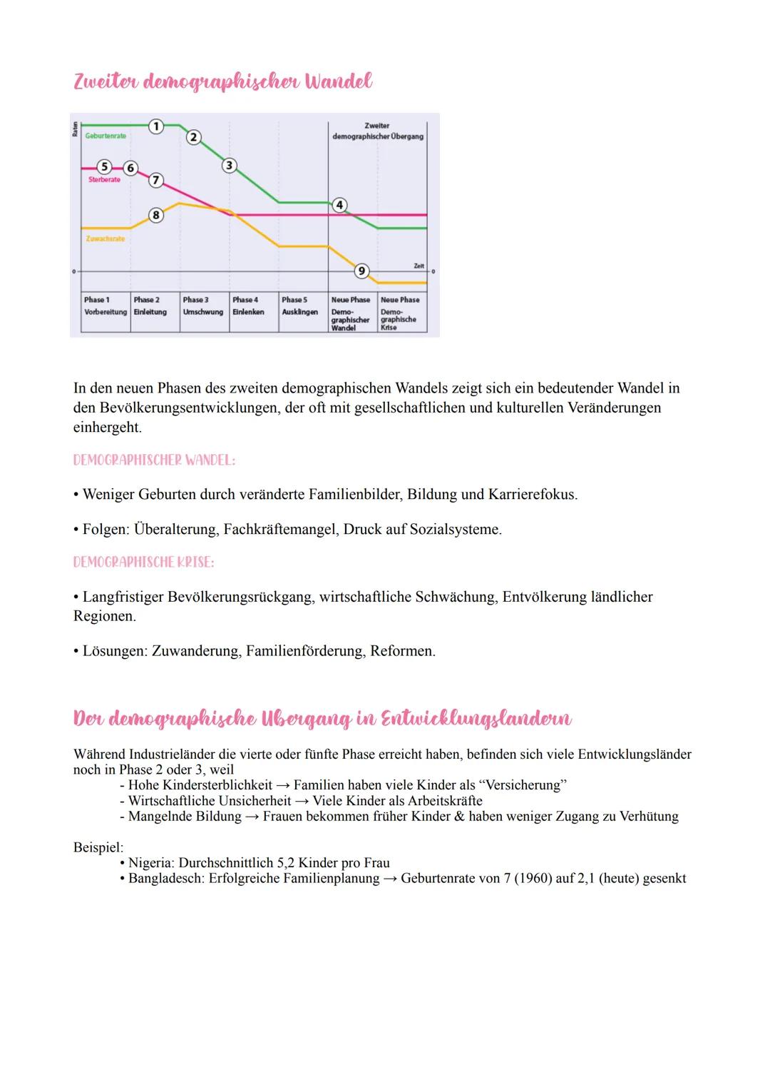 --- OCR Start ---
Bevölkerungsentwicklung und Migration
Entwicklung der Weltbevölkerung und Steuerungsfaktoren
DIMENSION UND REGIONALE DIFFE