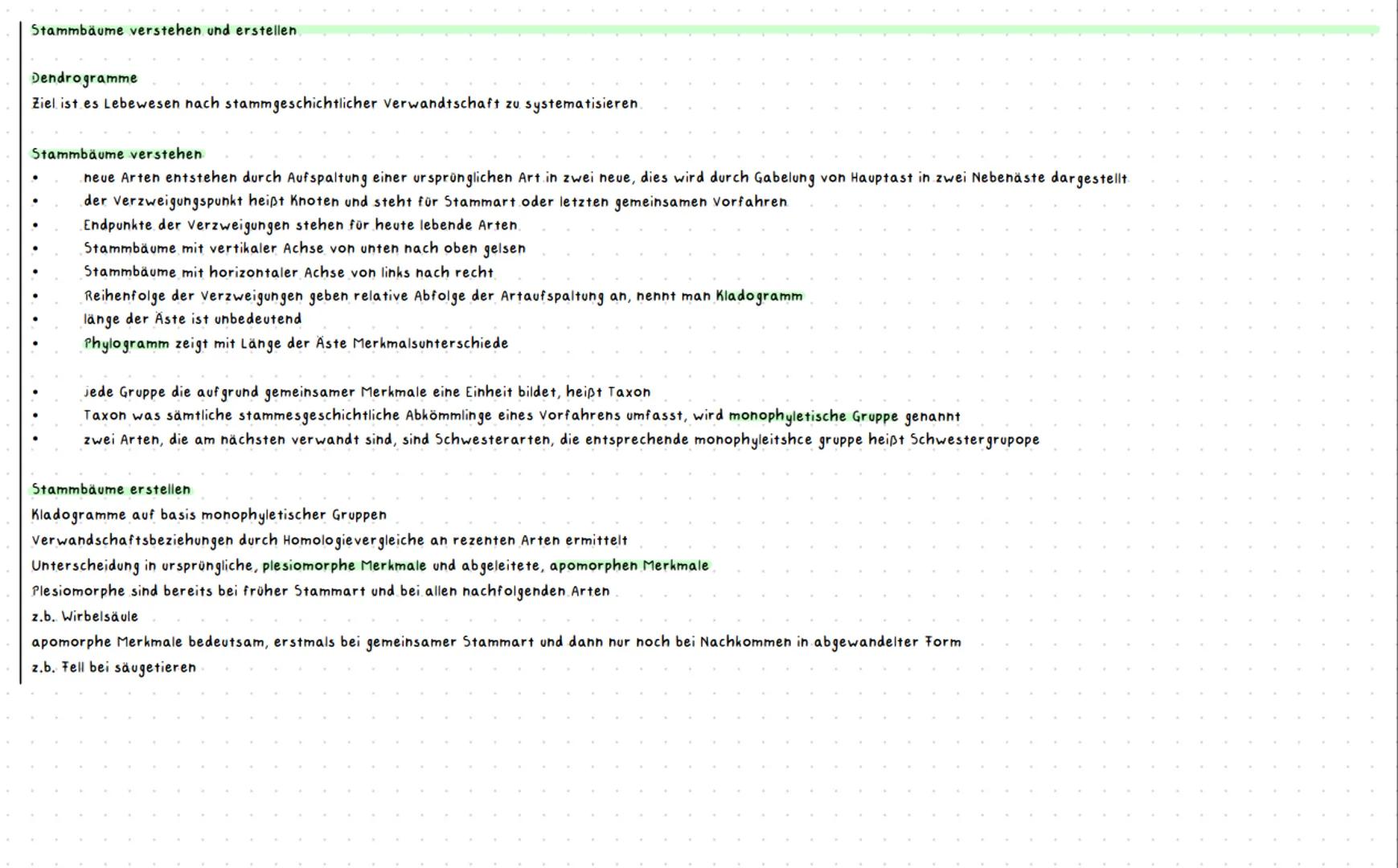 2.6 Genetische Variabilität innerhalb von Populationen ändert sich von Generation zu Generation. Evolution führt über die Bildung neuer Arte