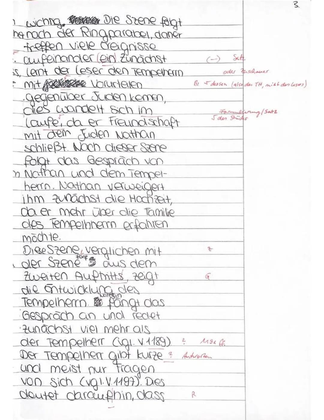 # Deutschklausur Nr.1
1.
Das Drama, Nathan der
weise", geschneben von
Gotthold Ephraim lessing
und veröffentlicht im Jahr
1779, zur Zeit de