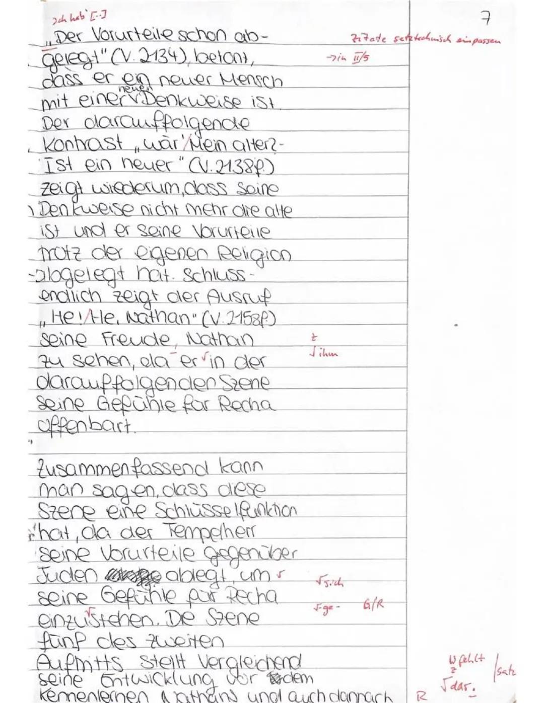 # Deutschklausur Nr.1
1.
Das Drama, Nathan der
weise", geschneben von
Gotthold Ephraim lessing
und veröffentlicht im Jahr
1779, zur Zeit de