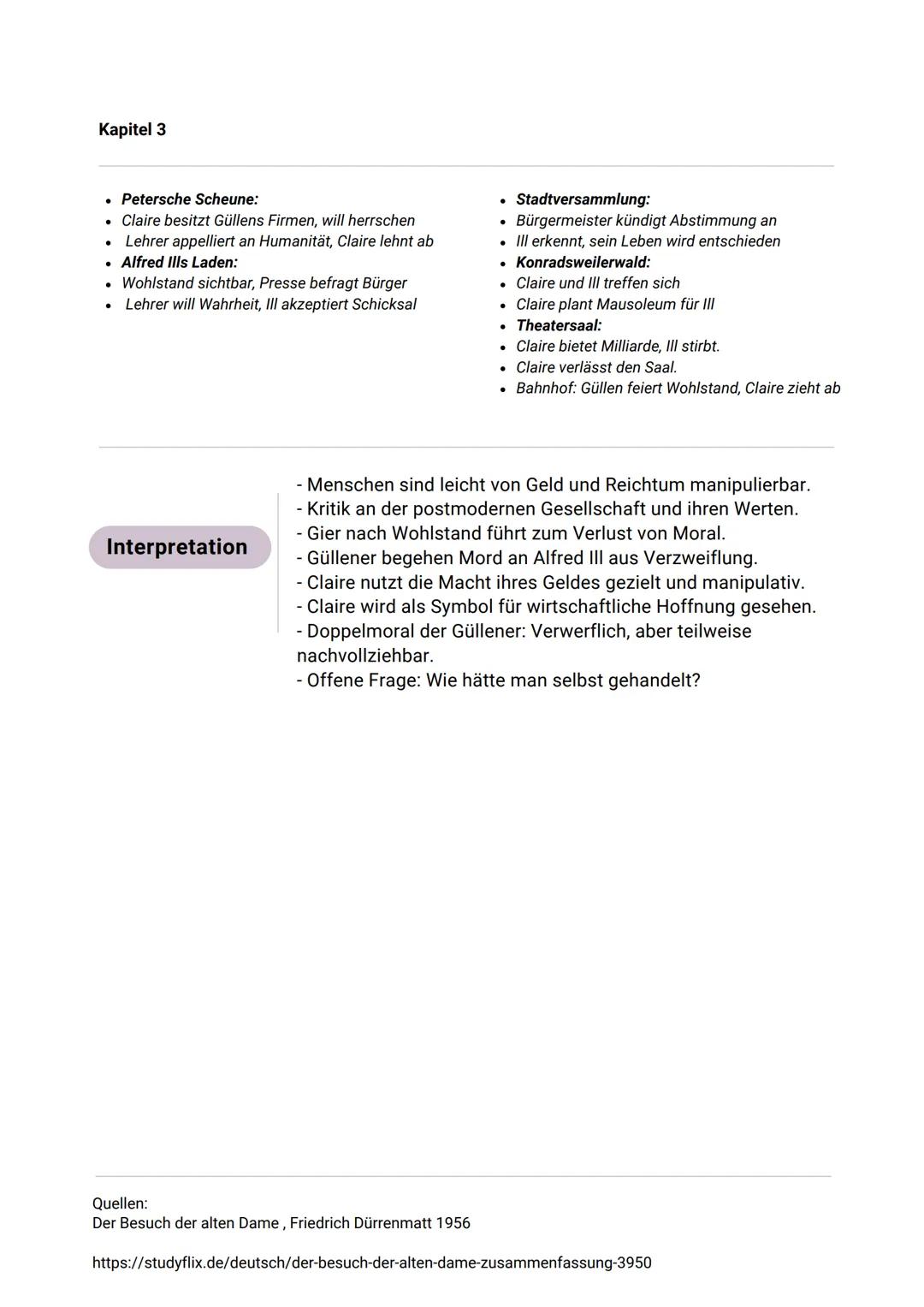 Melek Sari
# DER BESUCH DER ALTEN DAME
* Einer der bedeutendsten deutschsprachigen Schweizer
Friedrich
Schriftsteller der N