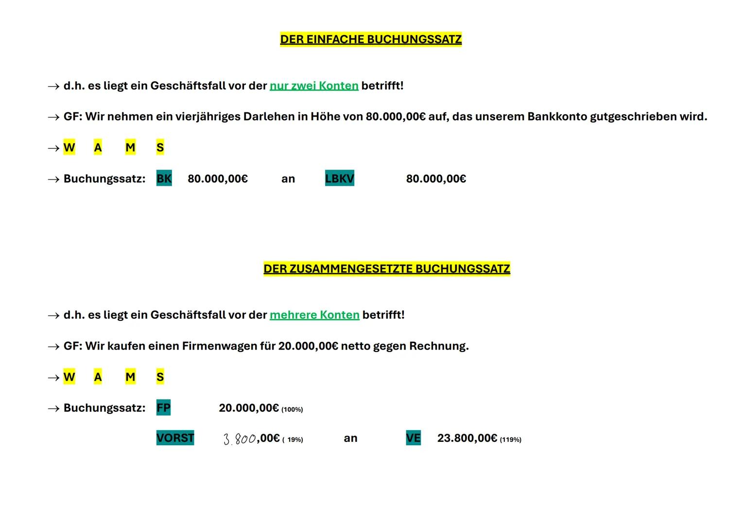 --- OCR Start ---
AKTIVA
BESTANDSKONTEN
BILANZ
PASSIVA
↓
Aktive Bestandskonten Passive Bestandskonten
S BK H
S VE H
AB
AB
+
+
KONTENARTEN
PO