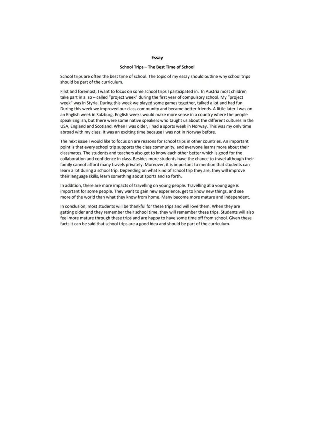 --- OCR Start ---
Essay
• Presents a controversial topic from opposing points of view in a clear and logical
way
Preparation
• Collect argum