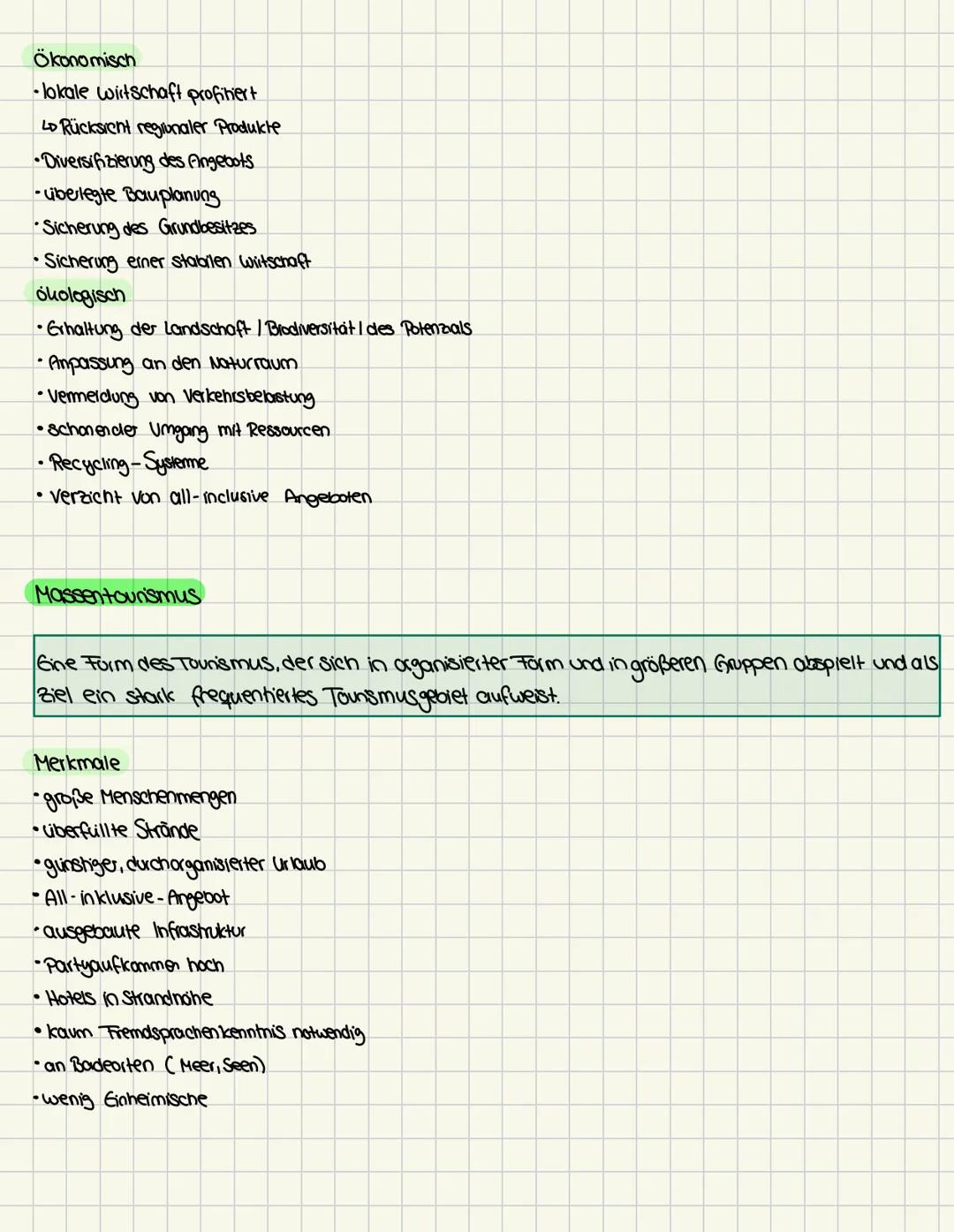 N
nw ne
W E
sw se
S
Erdkunde # To urismus
Tourismus bezeichnet zusammenfassend alle Gischeinungen und wirkungen, die mit der Reise von
Pers