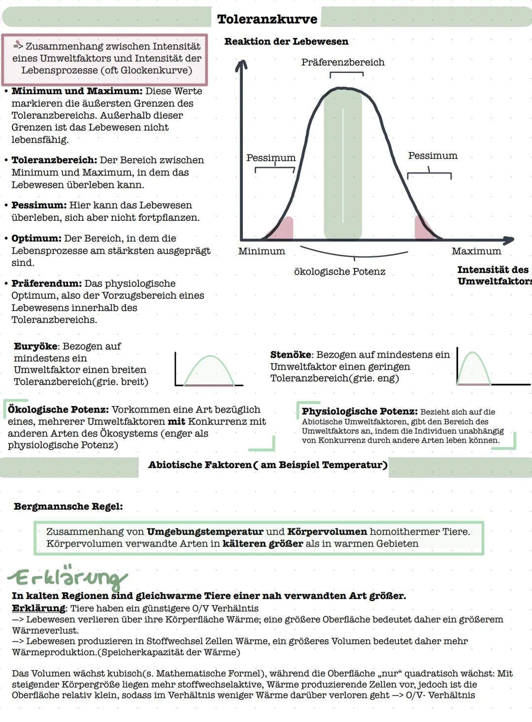 # Ökologie Q2.1
## Themen:
- Grundlage der Ökolgoie
- Abiotische Faktoren (am Beispiel Temperatur)
- Biotische Faktoren
- Ökologische Nisch