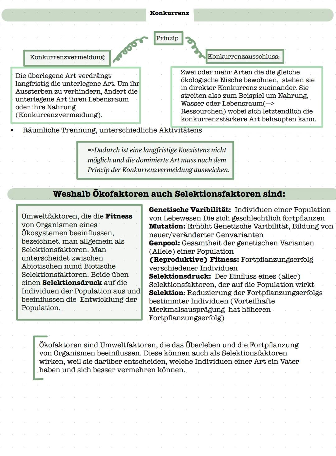 # Ökologie Q2.1
## Themen:
- Grundlage der Ökolgoie
- Abiotische Faktoren (am Beispiel Temperatur)
- Biotische Faktoren
- Ökologische Nisch