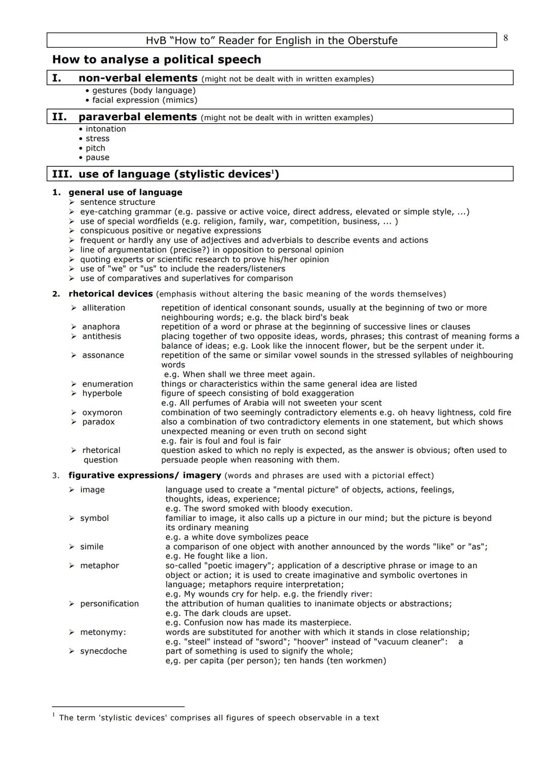 # HvB "How to" Reader for English in the Oberstufe
1
# Introduction
This collection of "How to do" materials is a guideline for you to hel