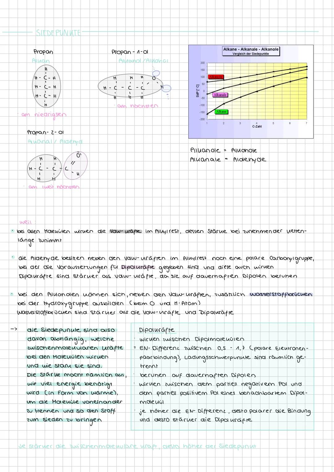 # ALKOHOLE
## AUFBAU UND STRUKTUR
**Propanolmolekül**
```
H H H
| | |
H-C-C-C-O-H
| | |
H H H
```
**Hydroxygruppe** (–OH