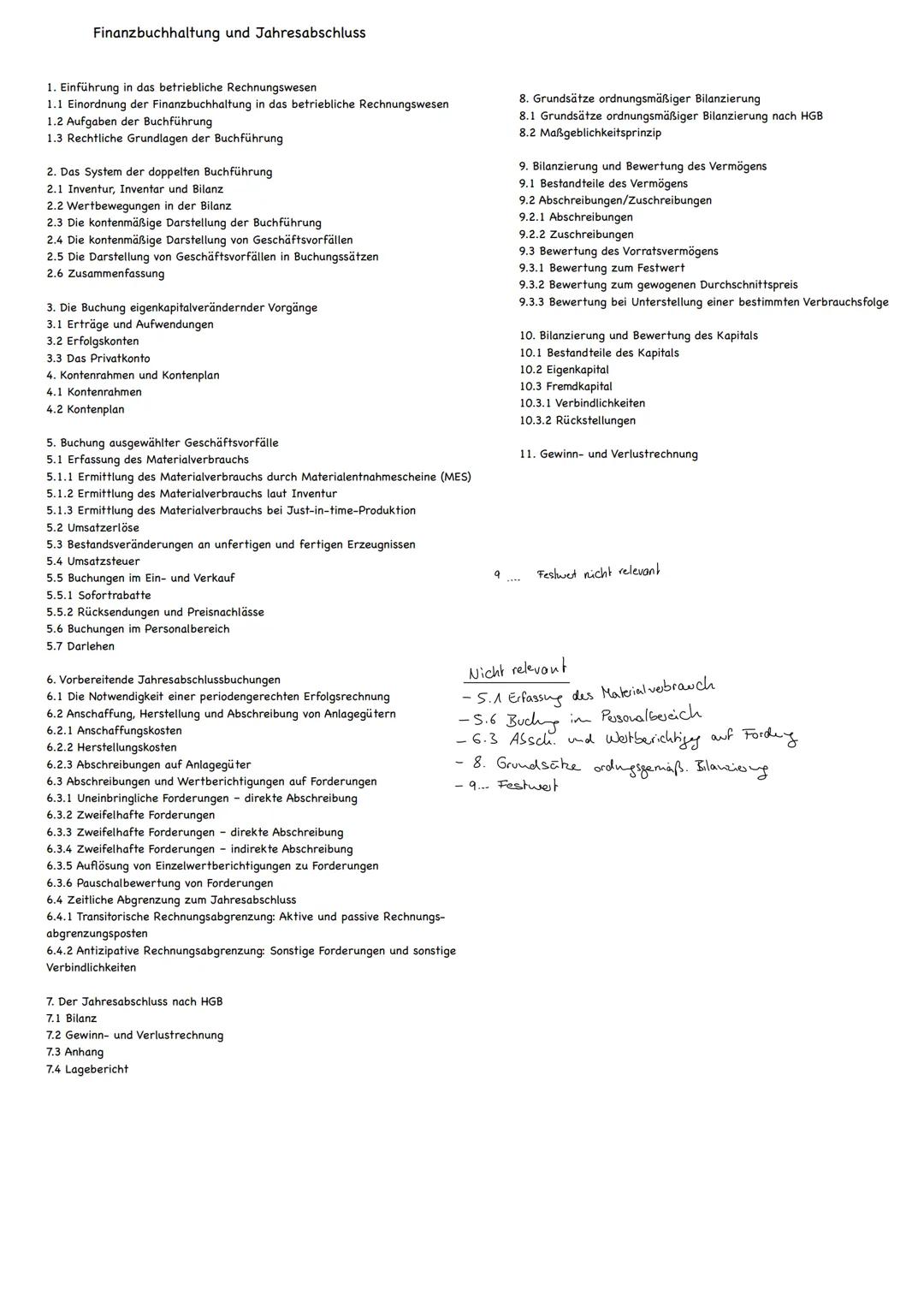 # Finanzbuchhaltung und Jahresabschluss
1. Einführung in das betriebliche Rechnungswesen
1.1 Einordnung der Finanzbuchhaltung in das betrie