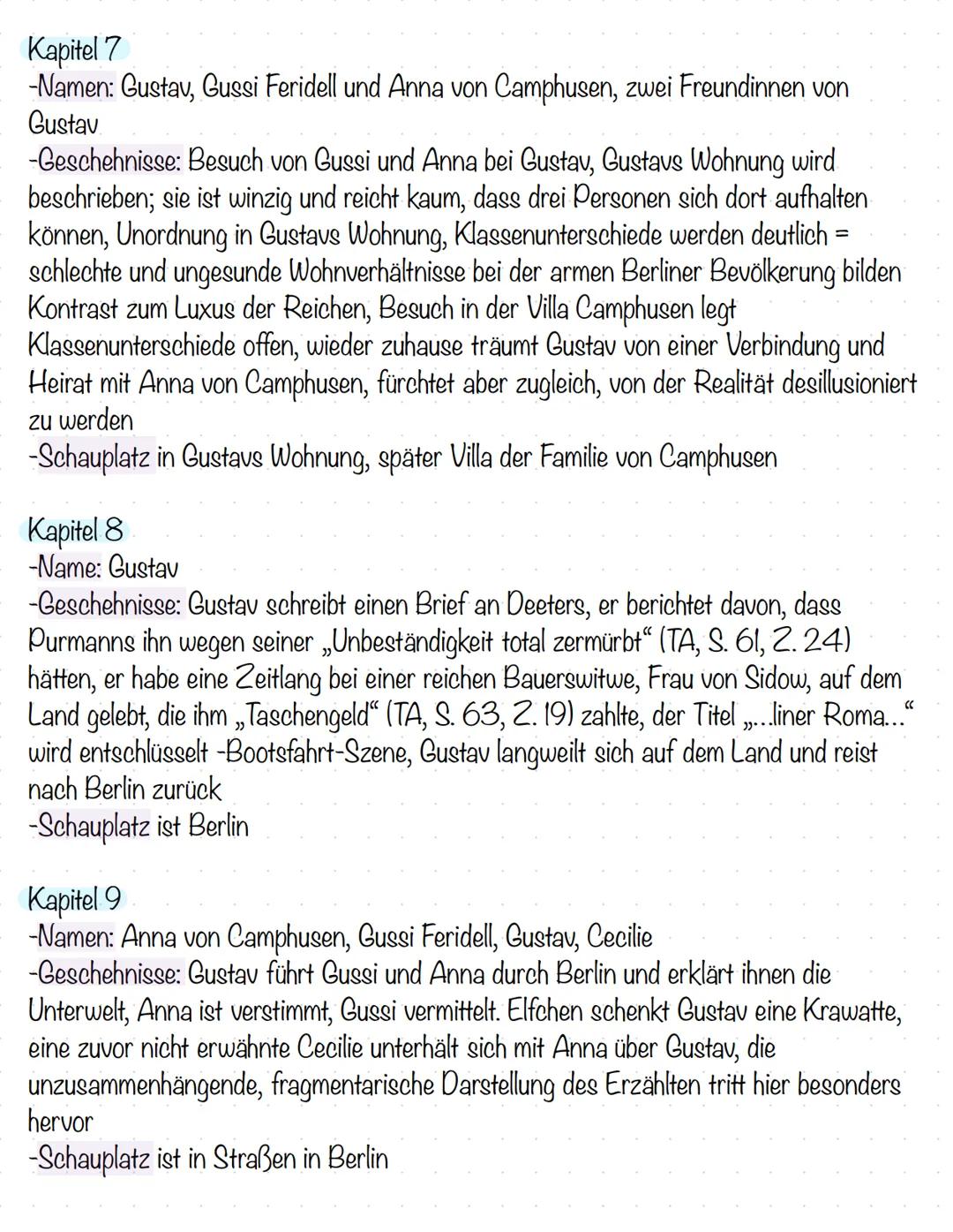 --- OCR Start ---
Figuren und Kapitel
Kapitel 1
-Namen: Wiga und Gustav
-Geschehnisse: Gustav und Wiga haben die Nacht zusammen verbracht un