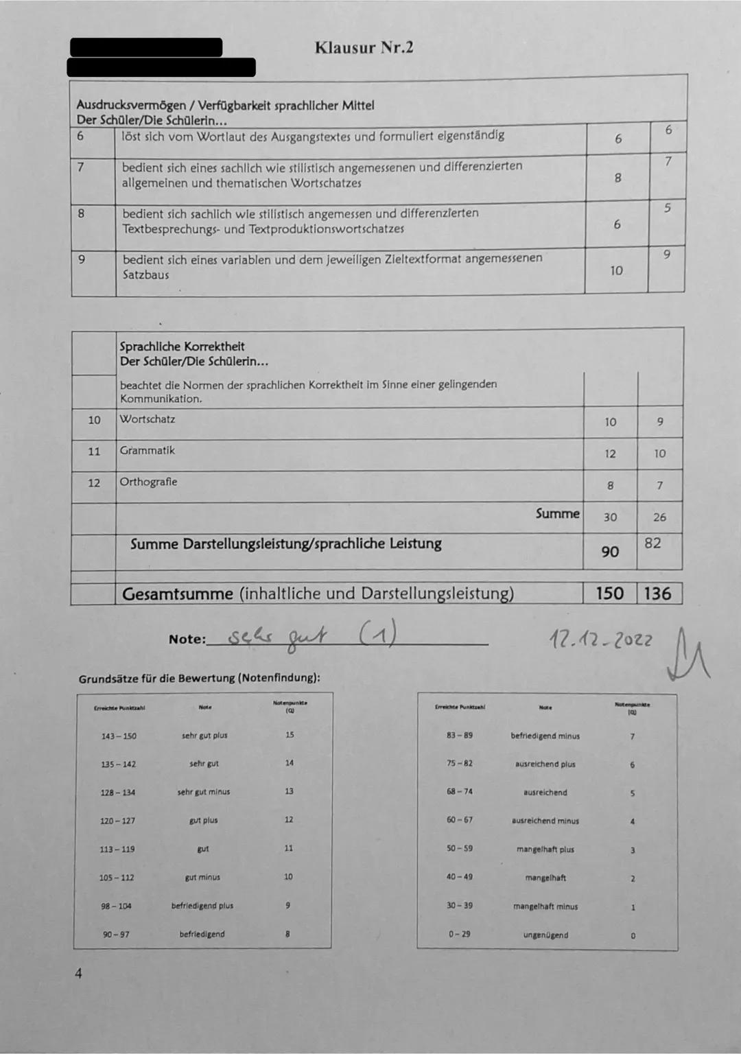 # LK Englisch
Klausur Nr. 2
24. November 2022
Speech given by Greta Thunberg in the European Parliament in Strasbourg at an
extraordinary