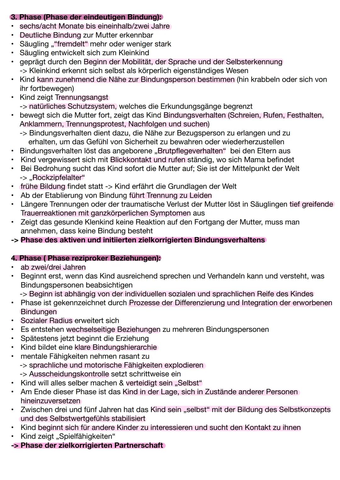 # Bindung
Grundbedürfnis: Bedürfnis nach Essen, Trinken, sozialer Bindung, Schlaf = lebenswichtige
Bedürfnisse
Bindungsperson: meistens Mu