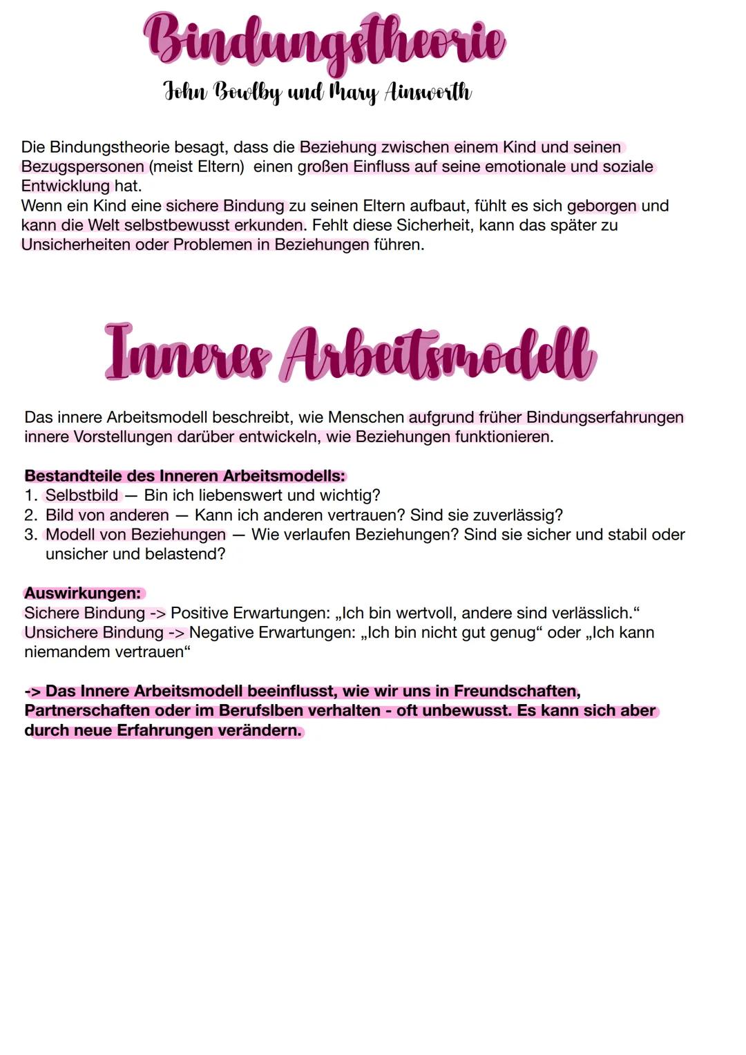 # Bindung
Grundbedürfnis: Bedürfnis nach Essen, Trinken, sozialer Bindung, Schlaf = lebenswichtige
Bedürfnisse
Bindungsperson: meistens Mu