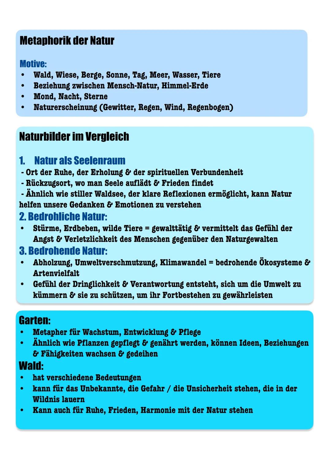 Lernzettel Deutsch Abitur Hessen 2025