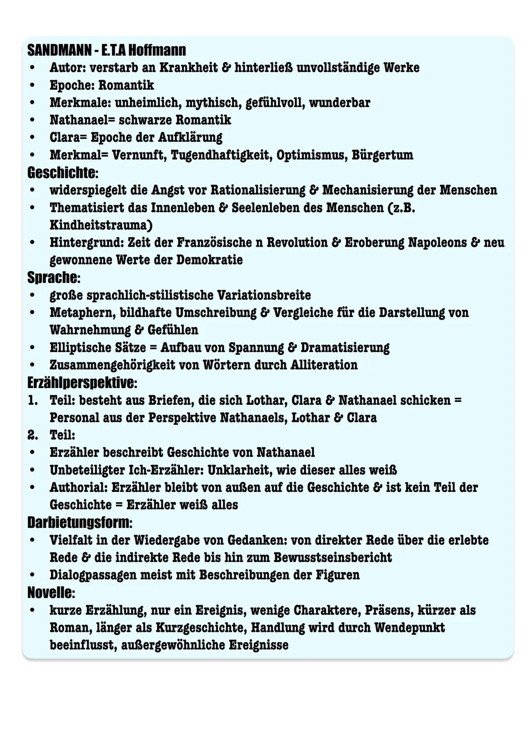 # Metaphorik der Natur
**Motive:**
- Wald, Wiese, Berge, Sonne, Tag, Meer, Wasser, Tiere
- Beziehung zwischen Mensch-Natur, Himmel-Erde
- M
