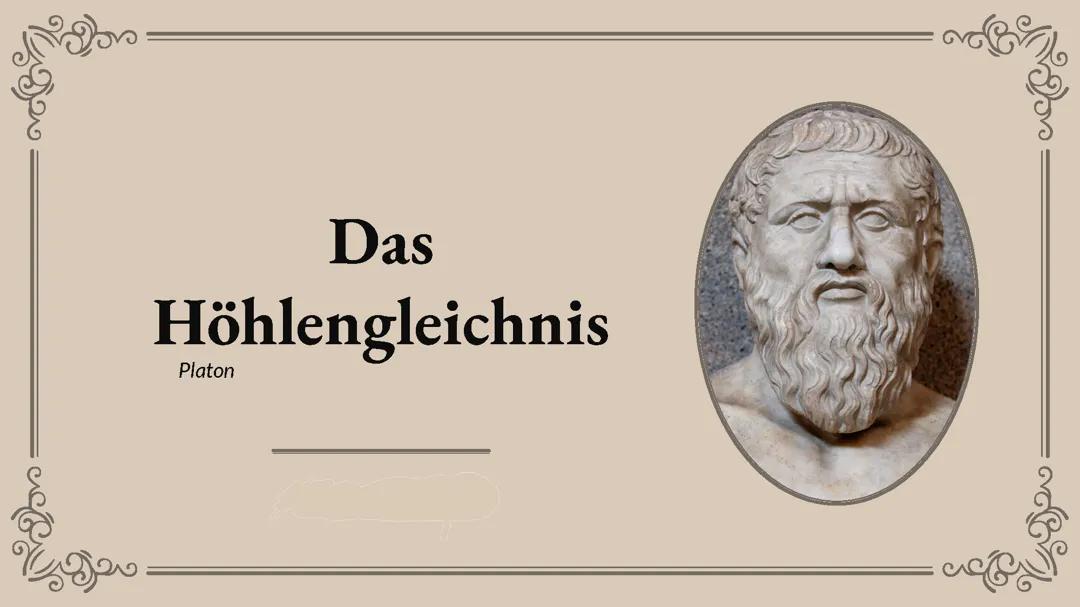 Das Höhlengleichnis - Platon